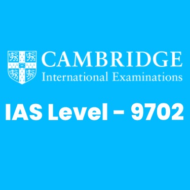 Best Cambridge IAS Level Physics (9702) Course Online